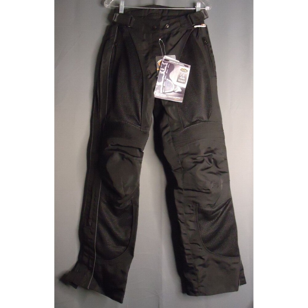 FieldSheer Motorcycle Four Season Padded Pant Lds Black Size 28 MFG $169